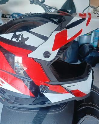 Casco Motocross LS2 Fast Evo Verve LX mis. L 59/60