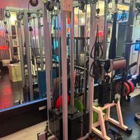 Poliercolina quatrro stazioni cavi technogym