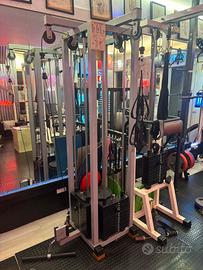 Poliercolina quatrro stazioni cavi technogym