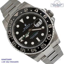 ROLEX GMT Master II 116710LN black Cerachrom 2008