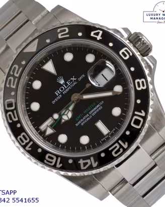 ROLEX GMT Master II 116710LN black Cerachrom 2008