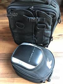 Borsa moto Kappa K più borsa serbatoio TK718
