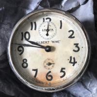 Orologio/sveglia GILBERT fine 800 rara