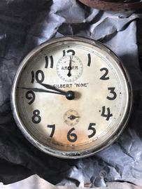 Orologio/sveglia GILBERT fine 800 rara
