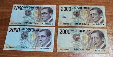 2000 lire banconote 