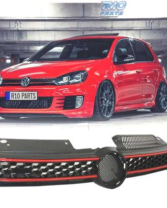 GRIGLIA VOLKSWAGEN VW GOLF 6 08-12 LOOK GTI NERA C