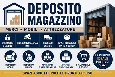 Magazzino/deposito custodito