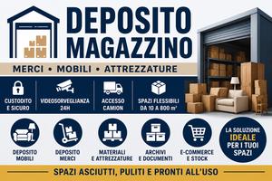 Magazzino/deposito custodito