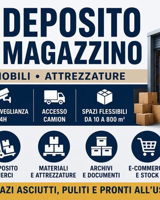 Magazzino/deposito custodito