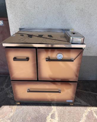 STUFA A LEGNA VESCOVI VINTAGE