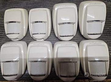 lotto di 8 sensori volumetrici su bus TECNOALLARM