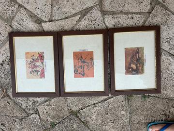 3 quadri stampe