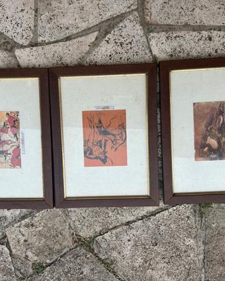 3 quadri stampe
