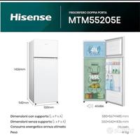 Hisense MTM55205E Frigorifero Doppia Porta