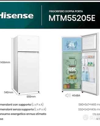 Hisense MTM55205E Frigorifero Doppia Porta