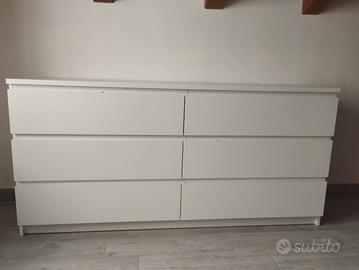 Cassettiera comò Malm