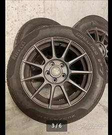 Cerchi in lega MSW 16” con pneumatici Pirelli