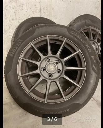 Cerchi in lega MSW 16” con pneumatici Pirelli