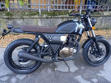 PROMO TOP*SCRAMBLER FB.Mondial SPARTAN 125 BLACK