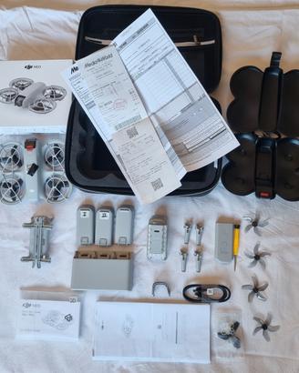 drone Dji Neo + accessori + garanzia + batterie 