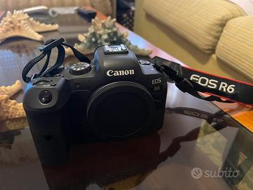 Canon r6 markii+adattatore canon ef-rf +rf50mm 1.8