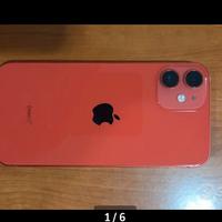 Phone 12 mini rosso 256gb