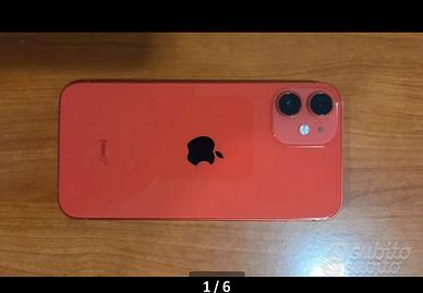 Phone 12 mini rosso 256gb