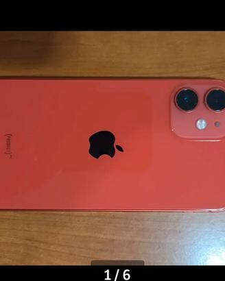 Phone 12 mini rosso 256gb