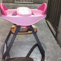 seggiolone per bambole 