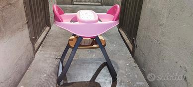 seggiolone per bambole 