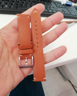 Cinturino in pelle marrone baltany