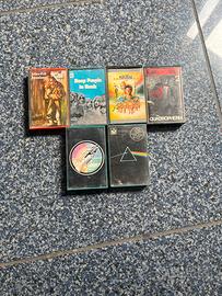 6 audio cassette vintage
