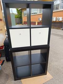 Libreria con cassetti 