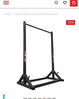 Sbarra per trazioni autoportante K Sport
