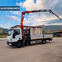 Iveco Eurocargo 120EL con Gru e Cassone Fisso