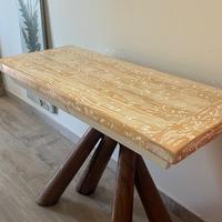 Tavolo  consolle totalmente in legno, come nuovo