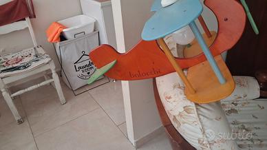 lampadario in legno