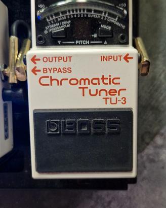 Boss TU3 tuner accordatore cromatico a pedale