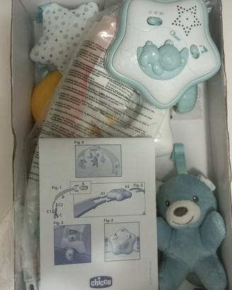 Giostrina per culla Chicco Rainbow Sky Azzurro