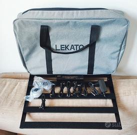 Rack pedaliera LEKATO PA-100 NUOVO MAI USATO