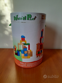 Costruzioni - mattoncini in legno