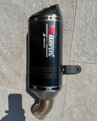 Termiale Akrapovic Kawasaki Z900 2025/26 omologato