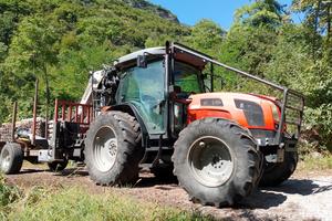 Trattore Same Explorer con allestimento forestale