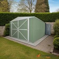 Box auto garage lamiera 360x600cm - 21mq verde
