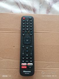 telecomando TV Hisense 40 pollici smart tv