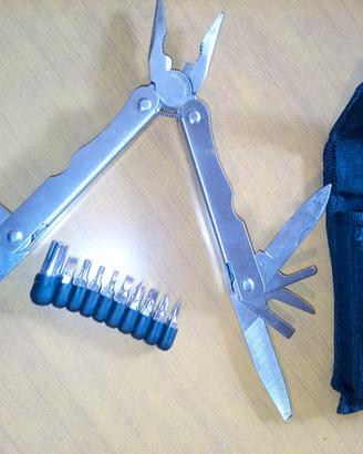 Pinza Multiuso  con Set Inserti e Custodia