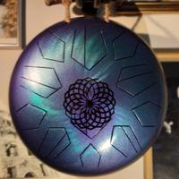 Steel Tongue Drum a doppio petalo 11 note