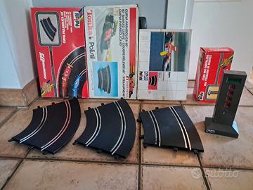 Polistil pista elettrica starter con rulli curva 