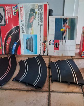 Polistil pista elettrica starter con rulli curva 