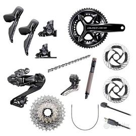 GRUPPO SHIMANO DURA-ACE DI2 12V  COMPLETO NUOVO